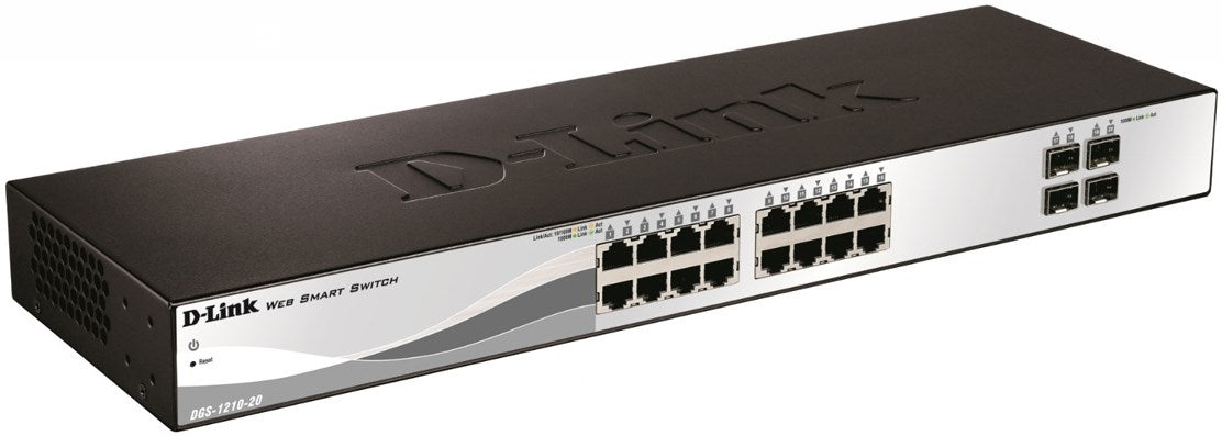 D-Link DGS-1210-20/E 20-Port Layer2 Smart Gigabit Switch D-Link DGS-1210-20/E 20-Port Layer2 Smart Gigabit Switch